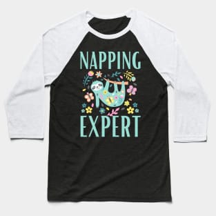 Napping expert Baseball T-Shirt